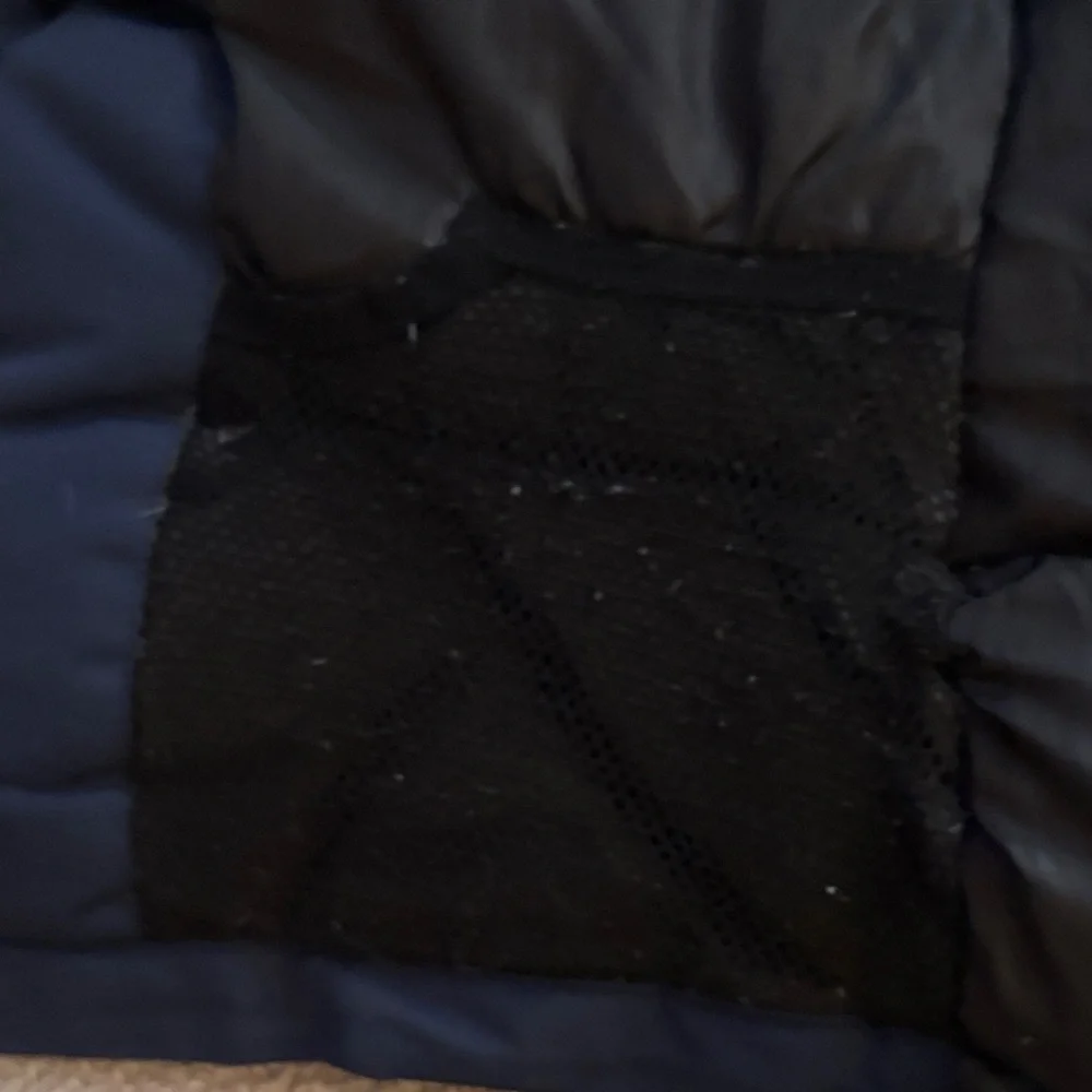 Canada Goose Navy Down Parka with Fur-Trim Hood